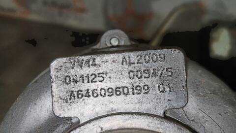 Foto 2ª: Turbocompresor Mercedes Vito 2.1 CDI CAT 109CV 80KW CAJA CERRADA (2003)