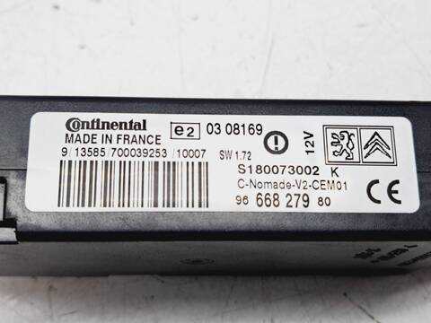 Foto 3ª: Centralita Motor ECU Citroen Berlingo SX MULTISPACE 90CV 66KW [9HX] (2010)