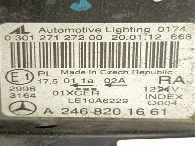 Foto 3ª: Piloto Delantero Izquierdo Mercedes Clase B 150 B 180 CDI 246.200) (2011)