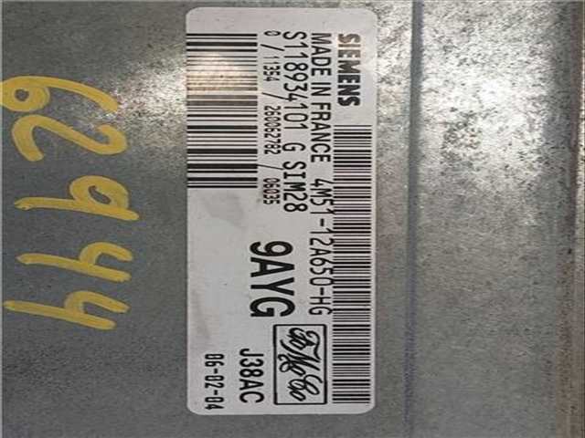 Foto 3ª: Centralita Motor ECU Ford Focus 1.6 100CV 74KW [SHDA] (2006)