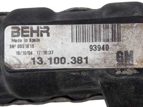 Foto 1ª: Radiador Motor Opel Combo 1.3 CDTI 16V FURGONETA (2001)