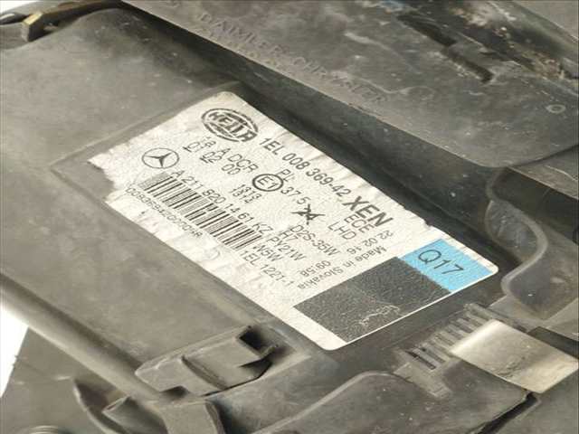 Foto 3ª: Faro Derecho Mercedes Clase E 180 E 270 CDI 211.016) BERLINA 177CV 130KW [OM647961] (2005)