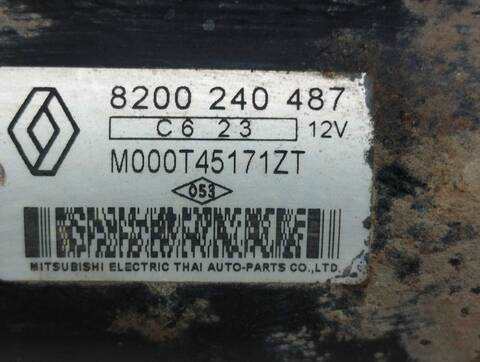 Foto 3ª: Motor de Arranque Dacia Logan 1.4 CAT 75CV 55KW [K7J A7] (2006)