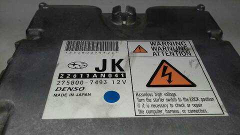Foto 3ª: Centralita Motor ECU Subaru Legacy 2.0 D OUTBACK CLASSIC 150CV 110KW FAMILIAR (2009)