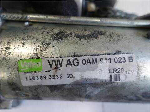 Foto 3ª: Motor de Arranque Volkswagen Scirocco 1.4 TSI 118KW) 160CV [CAVD] (2009)