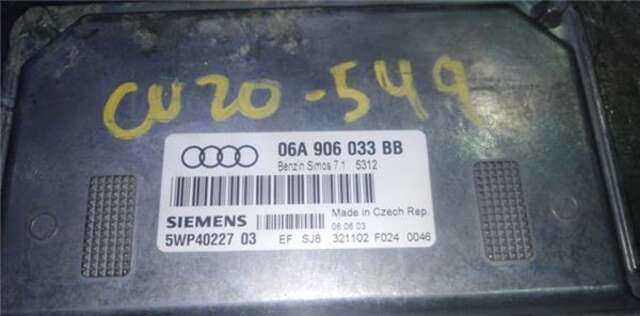 Centralita Motor ECU Audi A3 1.6 AMBIENTE [1.6 LTR. - 75 KW]