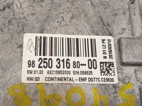 Foto 3ª: Pantalla Multifuncion Citroen Spacetourer 1.6 BLUEHDI 115 116CV 85KW [BHX (DV6FCU)] (2019)