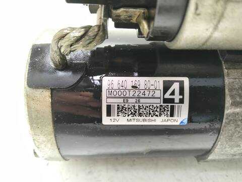 Foto 3ª: Motor de Arranque Citroen C4 1.6 16V HDI 90CV (2004)