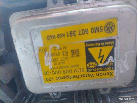 Foto 3ª: Faro Derecho Volkswagen Touareg BKS (2007)