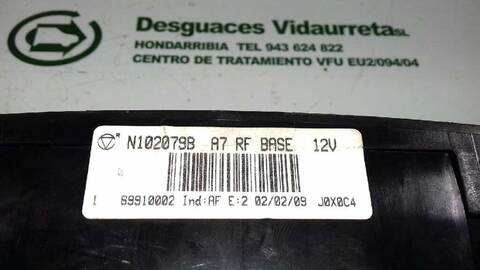 Foto 3ª: Mando Calefacción A. A. Peugeot 207 CONFORT 73CV 54KW [KFV] (2009)