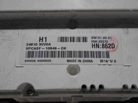 Foto 2ª: Cuadro de Instrumentos Nissan Note ACENTA 80CV 59KW [HR12] (2014)