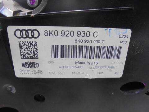 Foto 3ª: Cuadro de Instrumentos Audi A4 BASICO AVANT 143CV 105KW [CAG] (2008)