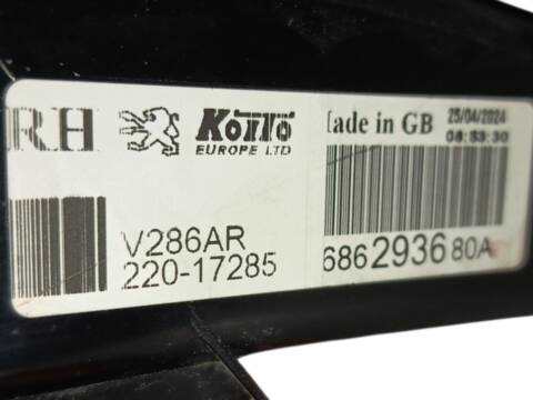 Foto 3ª: Piloto Trasero Derecho Peugeot 508 2.0 HDI 140CV (2010)