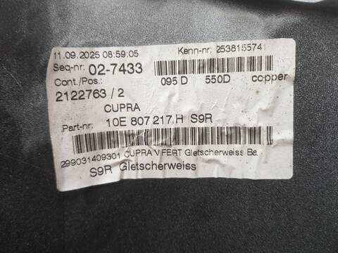 Foto 2ª: Paragolpes Delantero Cupra Formentor BASIS 170KW