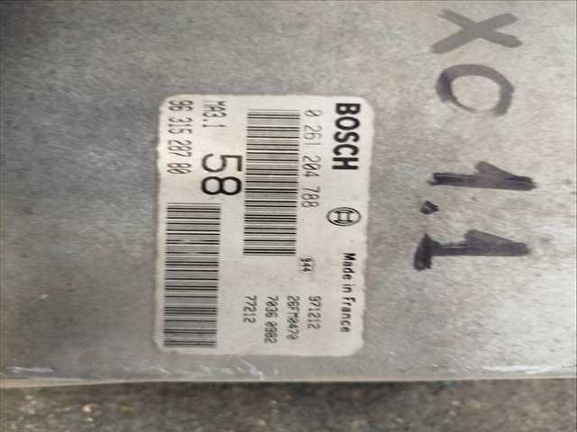 Centralita Motor ECU Citroen Saxo VERSION INDEFINIDA