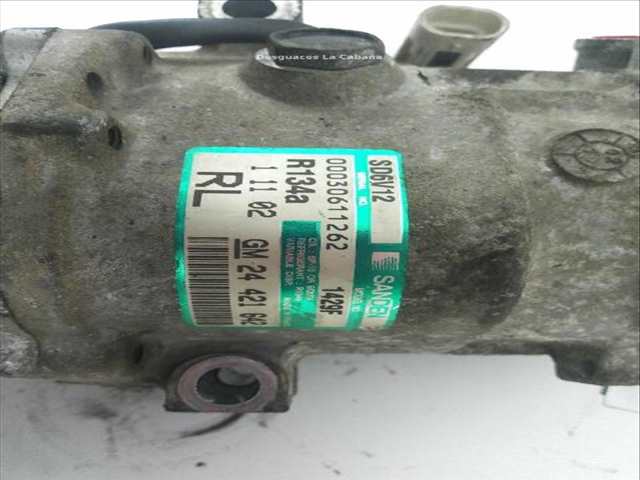 Foto 2ª: Compresor Aire Acondicionado Opel Corsa 1.7 DTI F08 F68) 75CV [Y 17 DT] (2000)