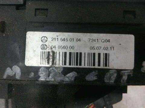 Mando Luces Mercedes Clase E 180 E 220 CDI 211.008) BERLINA 170CV 125KW