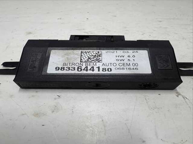 Foto 3ª: Centralita Motor ECU Peugeot 5008 EHZ (2021)