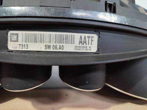 Foto 3ª: Cuadro de Instrumentos Opel Insignia 2.0 16V CDTI BERLINA 160CV 118KW [A20DTH] (2010)