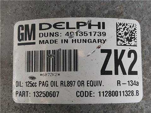 Foto 3ª: Compresor Aire Acondicionado Opel Astra 2.0 CDTI 160CV 118KW [A 20 DTH] (2011)
