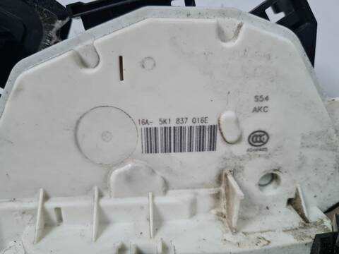 Foto 3ª: Cerradura Puerta Delantera Derecha Seat Leon I-TECH 105CV 77KW [CXXB] (2016)