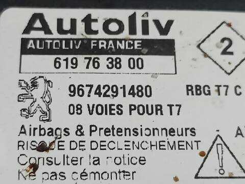 Foto 3ª: Centralita Airbag Peugeot 308 ENVY 112CV 82KW [9HR (DV6C)] (2011)