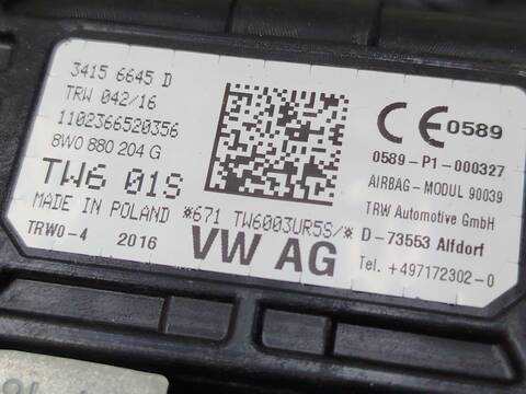 Foto 2ª: Salpicadero Audi A4 2.0 TDI AVANT 150CV 110KW [DEUA] (2016)