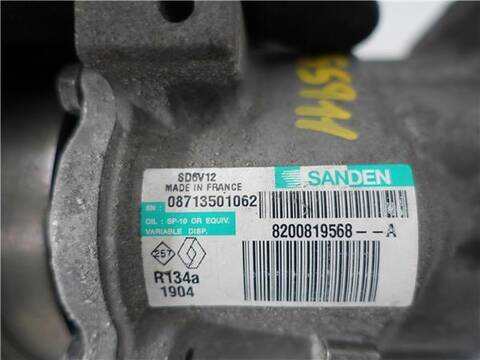 Foto 3ª: Compresor Aire Acondicionado Renault Clio 1.2 16V 75CV 55KW [G-D4F D7] (2010)