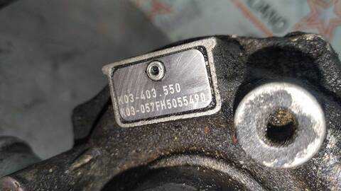 Turbocompresor Peugeot 307 BREAK XR 109CV 79KW