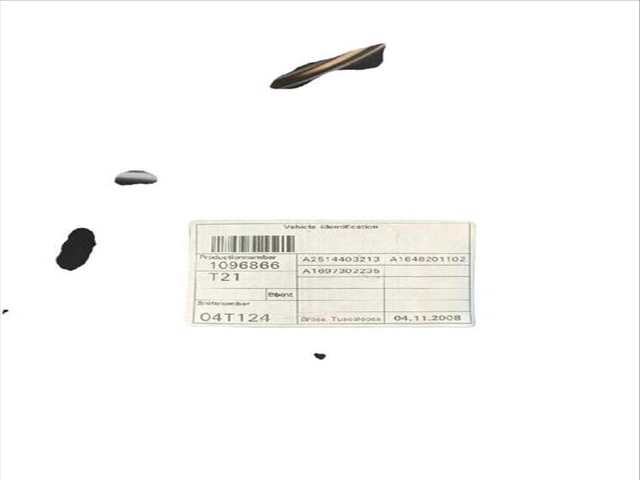 Foto 1ª: Elevalunas Manual Trasero Derecho Mercedes Clase R 280 R 320 CDI 4-MATIC 251.022 251.122) (2005)