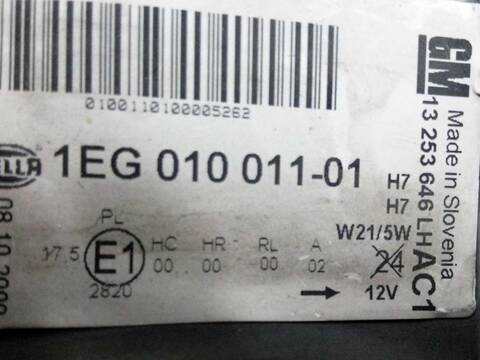 Piloto Delantero Izquierdo Opel Astra 1.7 CDTI 68)