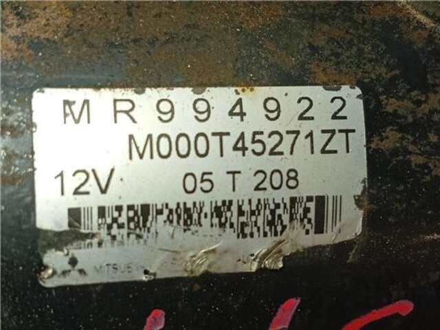 Foto 2ª: Motor de Arranque Mitsubishi Colt 1.5 INSTYLE (D) [1.5 LTR. - 80 KW CAT] [4A91]