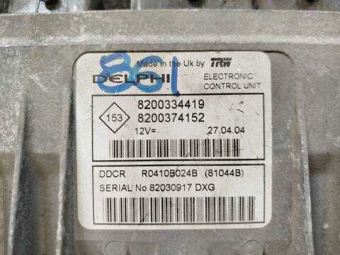 Foto 3ª: Centralita Motor ECU Renault Megane BERLINA II BERLINA 3P (2006)
