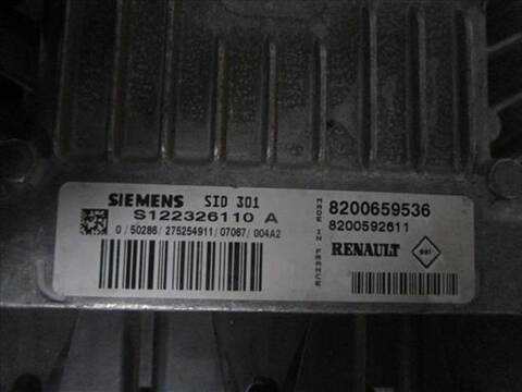 Foto 2ª: Centralita Motor ECU Renault Scenic 1.5 DCI JM1E) 106CV 78KW JM) [D/ K9K P 7] (2007)