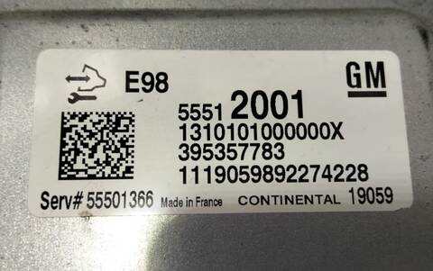 Foto 3ª: Centralita Motor ECU Opel Astra LVL BERLINA (2019)