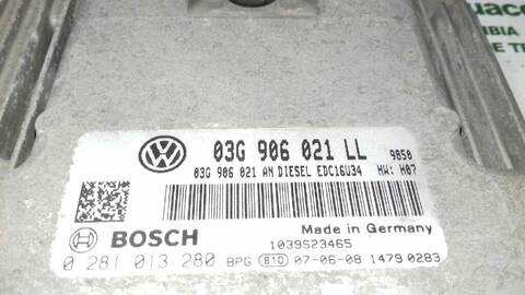 Foto 2ª: Centralita Motor ECU Seat Leon STYLANCE - STYLE 140CV 103KW [BKD] (2007)
