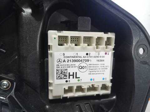 Foto 3ª: Elevalunas Manual Trasero Izquierdo Mercedes Clase E 180 E 220 D 213.004) 194CV 143KW [654920] (2017)