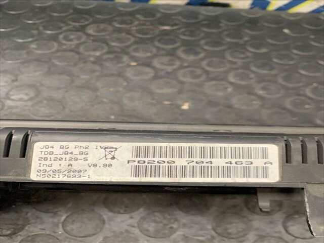 Foto 3ª: Cuadro de Instrumentos Renault Scenic 1.9 DCI116-120-130CV/85-88-95KW /GRAND JM0/JM1/JM2 DESDE 09/2 [F9Q 814] (2007)