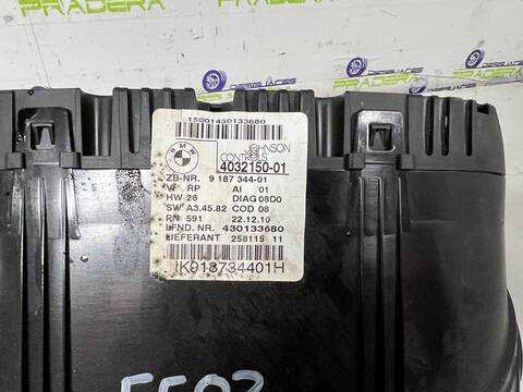 Foto 2ª: Cuadro de Instrumentos Bmw X1 SDRIVE 20D 177CV 130KW [N47D20C] (2012)