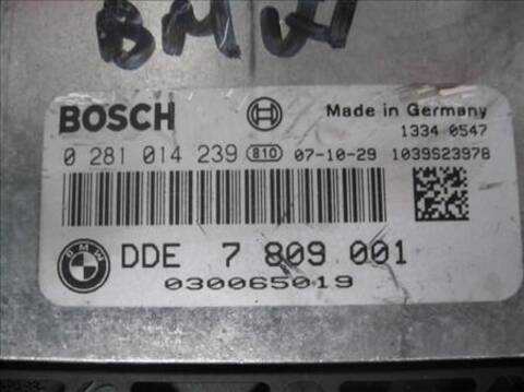 Foto 3ª: Centralita Motor ECU Bmw Serie 1 114 2.0 118D BERLINA 143CV 105KW [N47 D20 A] (2007)