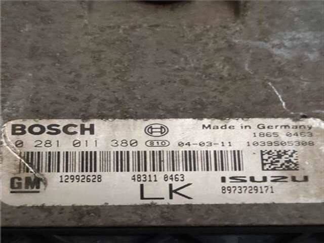 Foto 2ª: Centralita Motor ECU Opel Astra 1.7 CDTI [Z 17 DTH]