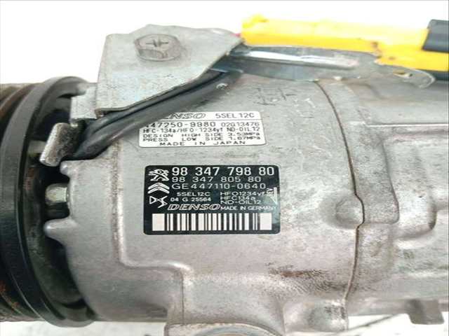 Foto 3ª: Compresor Aire Acondicionado Citroen C3 C-SERIES AIRCROSS 110CV 81KW [HN05] (2023)