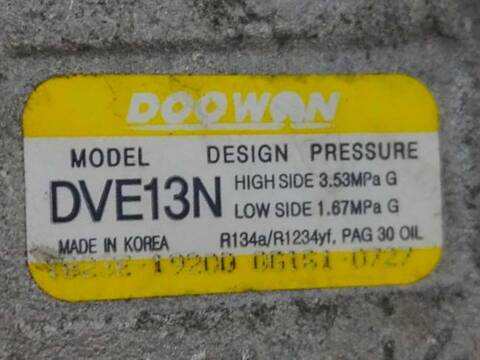 Compresor Aire Acondicionado Hyundai Kona 1.0 T-GDI