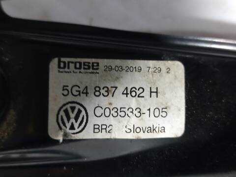 Foto 3ª: Elevalunas Eléctrico Delantero Derecho Volkswagen Golf COMFORTLINE BLUEMOTION AUT. 150CV (2013)