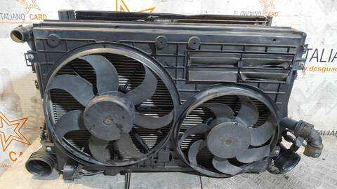 Foto 4ª: Radiador Motor Volkswagen Touran HIGHLINE 140CV 103KW [BKD] (2005)