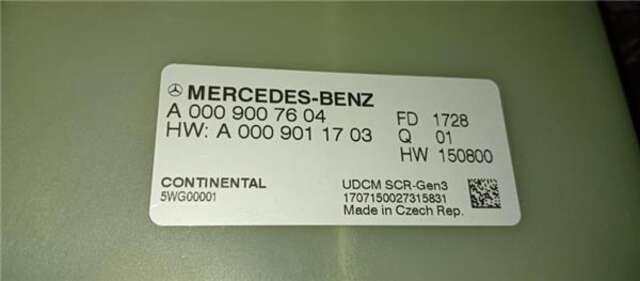 Foto 2ª: Centralita Motor ECU Mercedes Clase E 180 2.0 E 220 D (213.004) [2.0 LTR. - 143 KW CDI CAT]