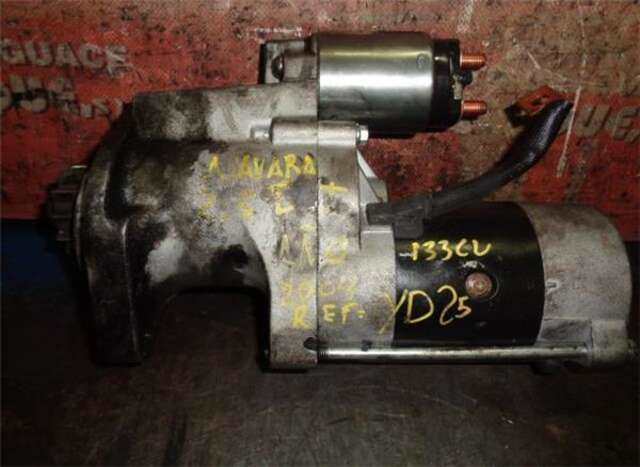 Foto 2ª: Motor de Arranque Nissan Navara 2.5 DCI [YD25DDTi]