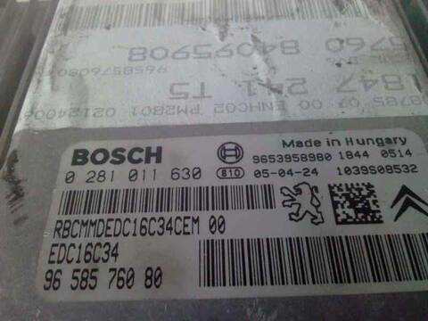 Foto 3ª: Centralita Motor ECU Peugeot 307 VERSION INDEFINIDA (2001)