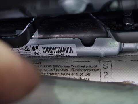 Airbag Cortina Delantero Derecho Mercedes Clase C 160 C 220 T CDI 4-MATIC 204.284) 170CV 125KW FAMILIAR
