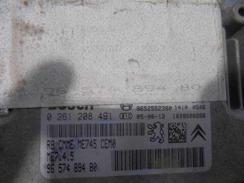 Foto 2ª: Centralita Motor ECU Citroen C4 VTR PLUS BERLINA 109CV 80KW [NFU] (2005)